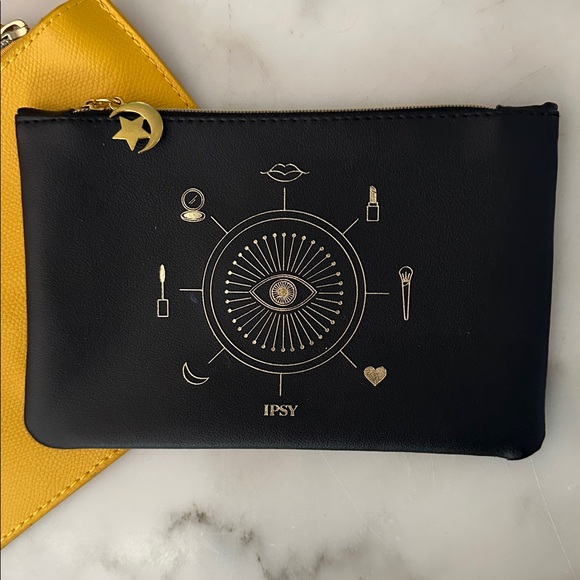 Saks Fifth Avenue Leather Bag & Fun Ipsy Iconic Print Bags • 4 Available • NWOT - Picture 4 of 9